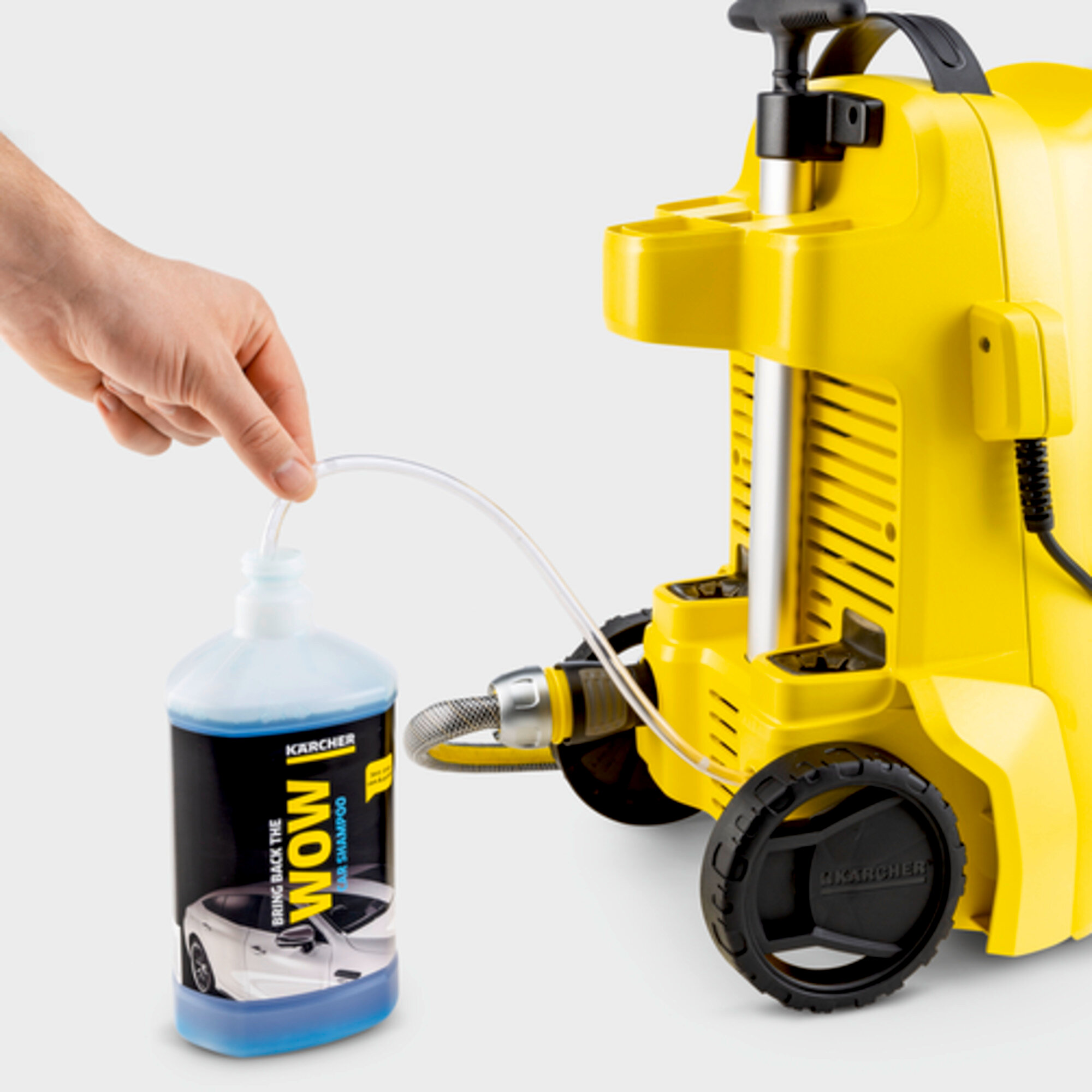 High pressure washer K 3 Compact: Detergent use