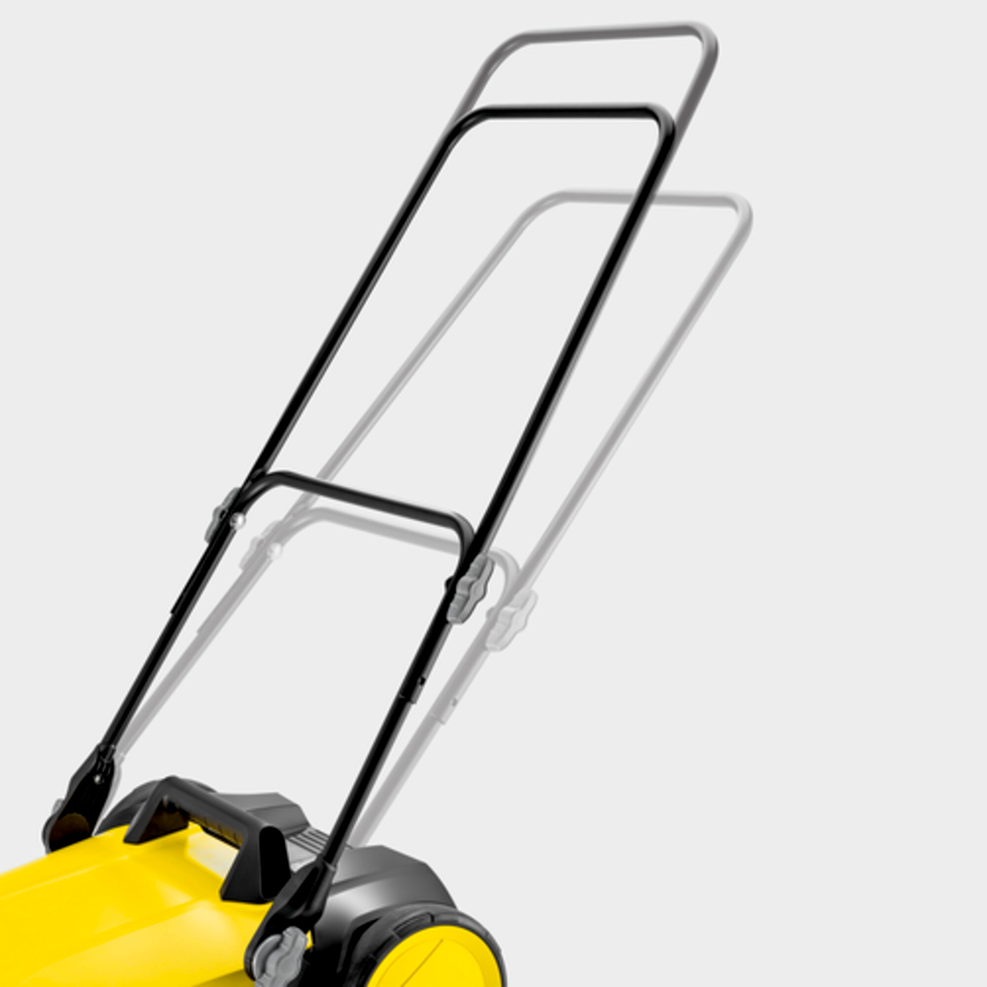 Push sweeper S 4 Twin: Infinitely variable push handle