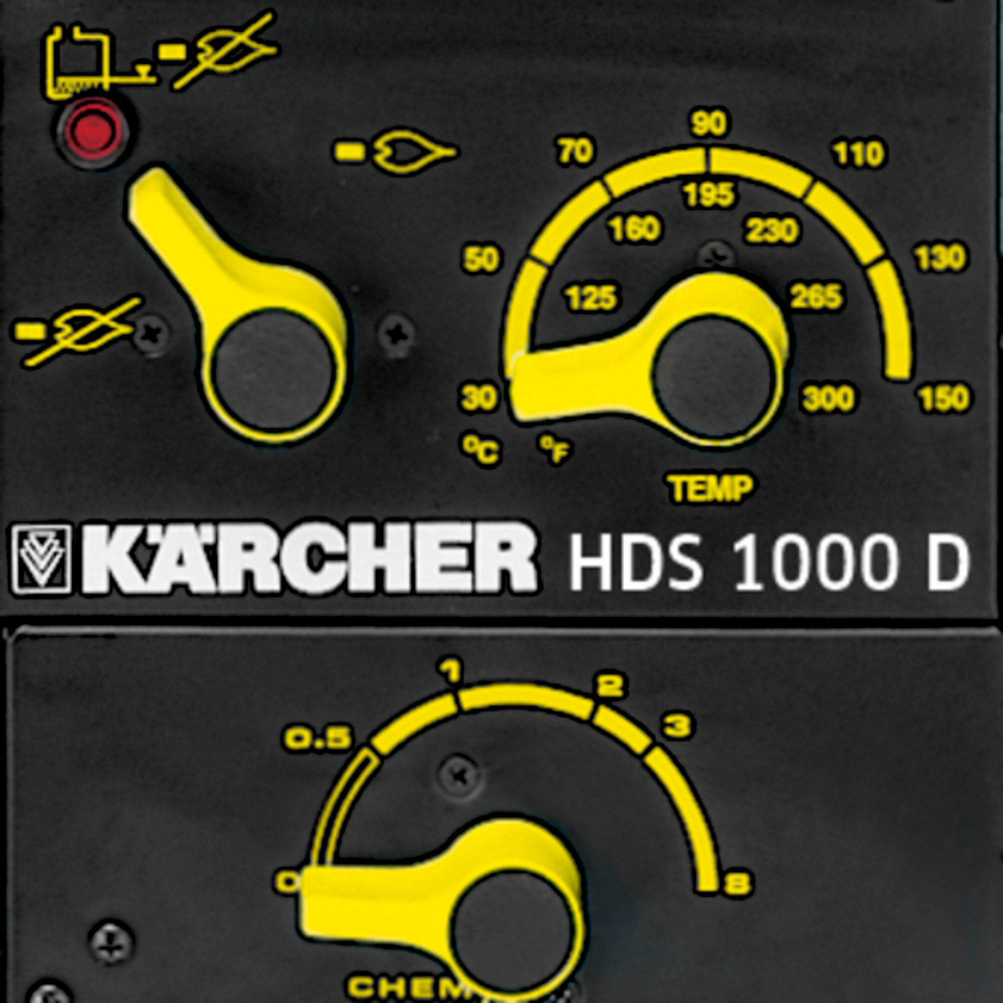 High pressure washer HDS 1000 De: Optimum ease of use