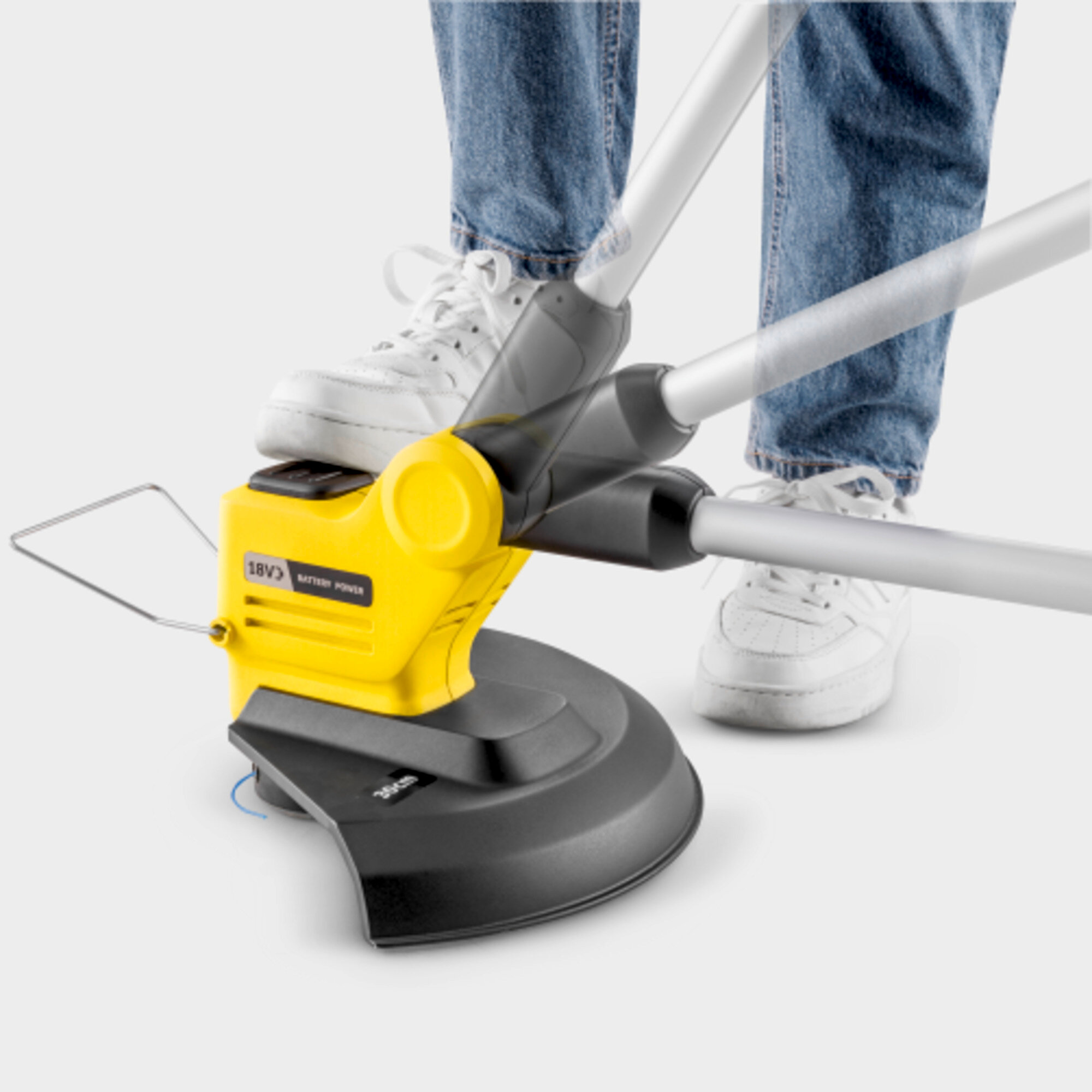 Akumuliatorinė žoliapjovė LTR 3-18 Battery Set: Reguliuojama galvutė