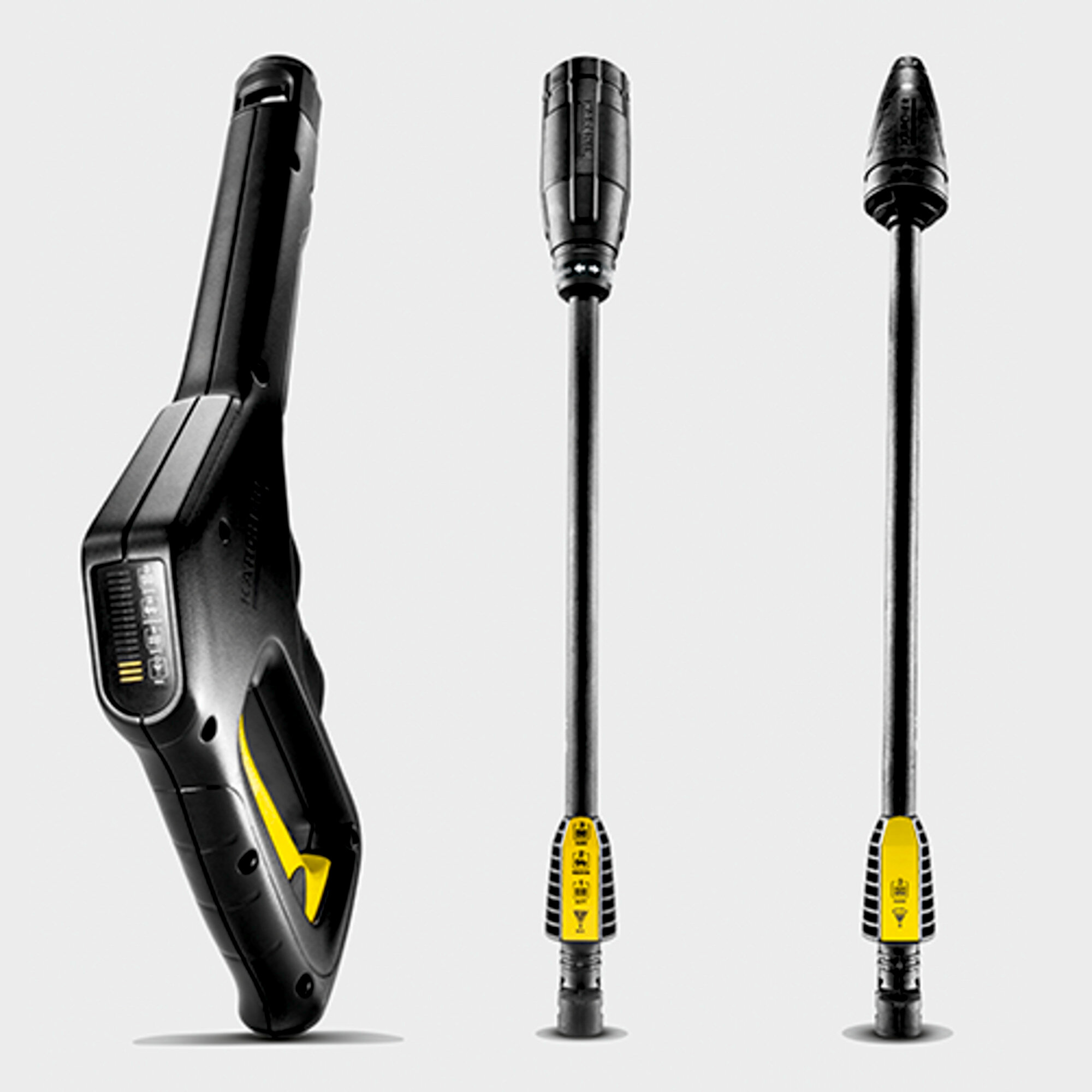 Høytrykkspyler K 3 Power Control: Power Control høytrykkspistol med Quick Connect og spylelanser