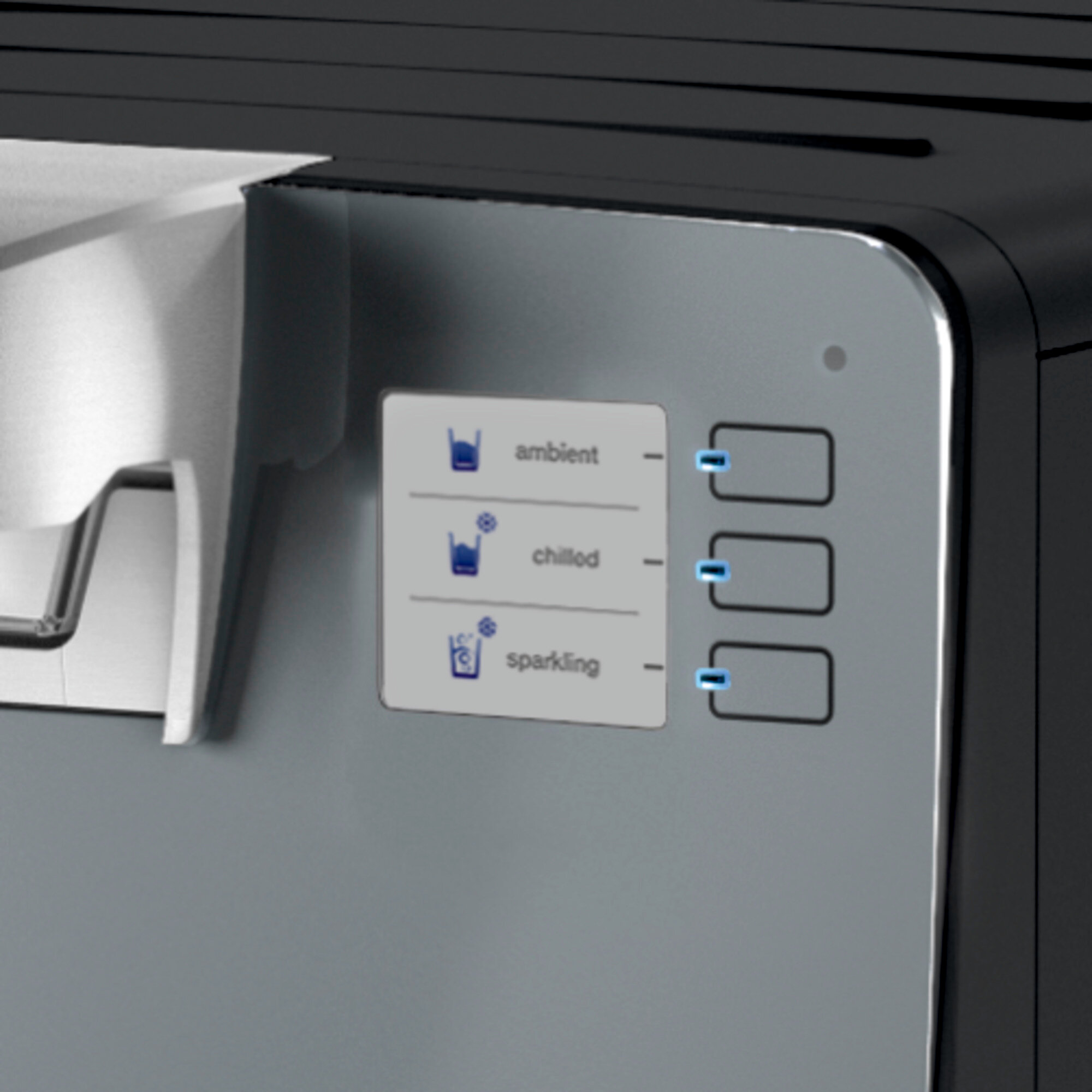 Wasserspender WPD 200 Basic Tischgerät + CO2: Basic-Ausstattung mit Active-Pure-Filter