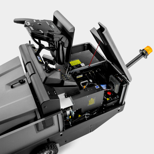 Veeg-/zuigmachine KM 130/300 RI Bp Pack Li + FC: Inclusief krachtige lithium-ion-batterij