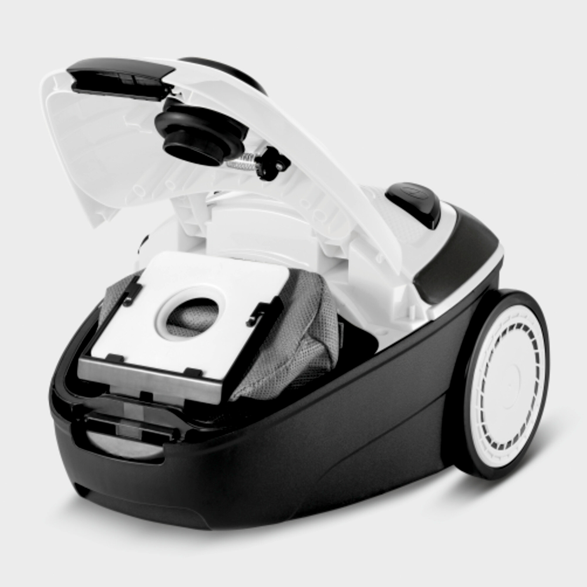 Aspiradora VC 1: Sistema de bolsas de filtro de uso sencillo