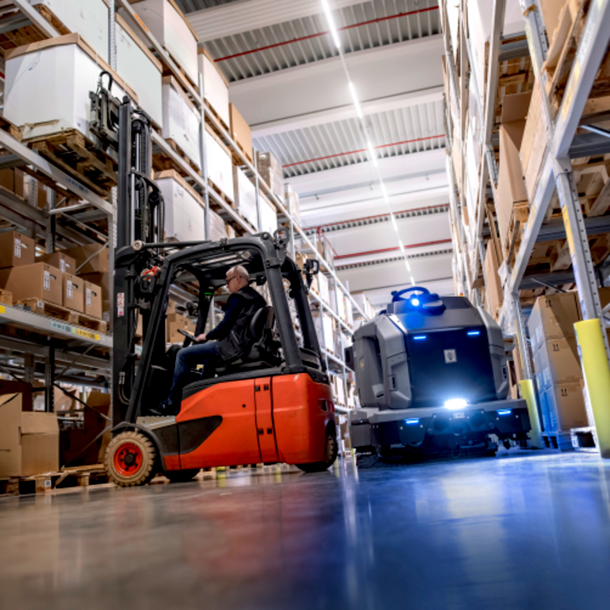 Scrubber dryers KIRA BD 200: Obstacle guide