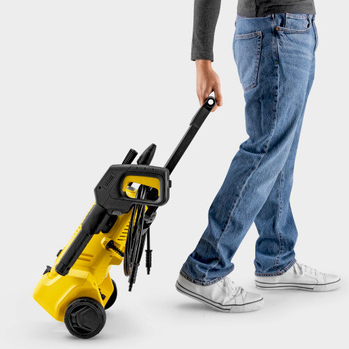 高圧洗浄機 K 2 Upright: 大きなタイヤ