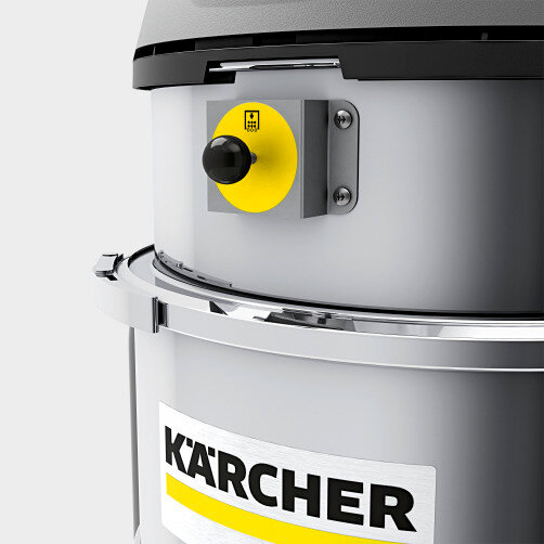 Industrial vacuums IVM 40/24-2: Manual pull-and-clean filter cleaning