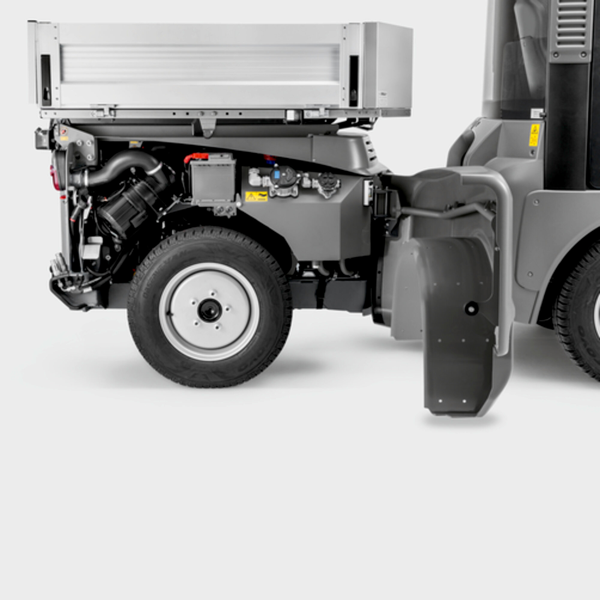 City sweeper MC 130: Time-saving daily maintenance