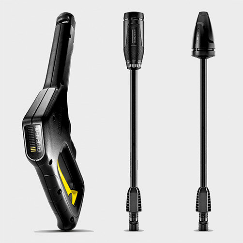 Hidrolimpiadora K 3 Power Control: Pistola Power Control con Quick Connect y lanzas pulverizadoras