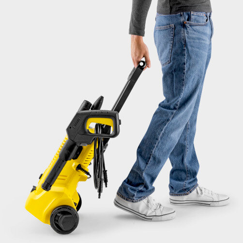 Pressure washer K 2 Premium VPS: Large wheels