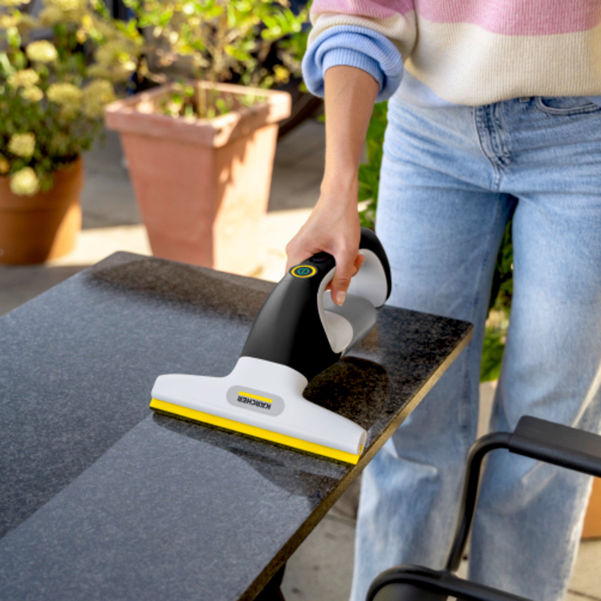 Ramenreiniger WV 1 Go Polish+: Compact en handig