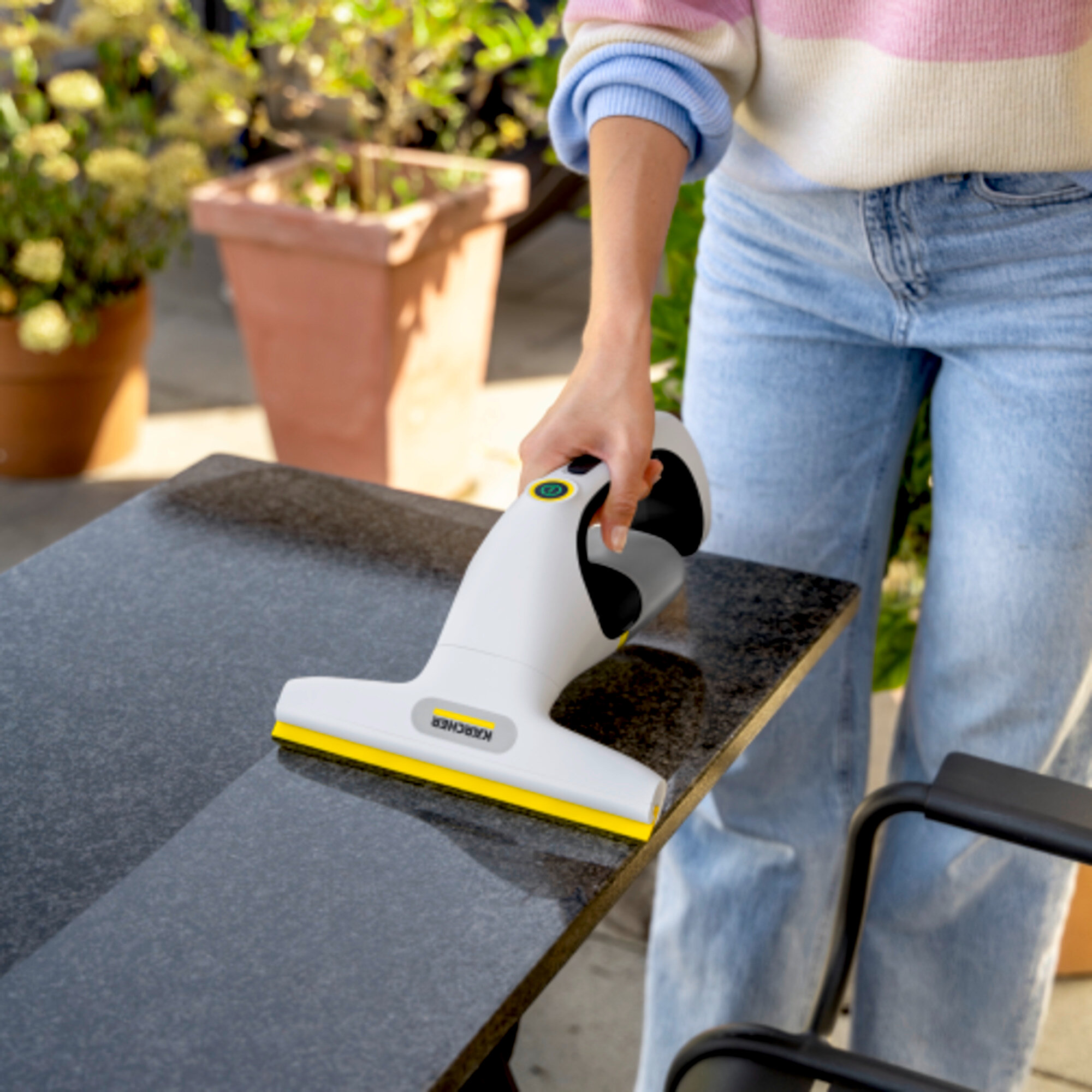 Langų valytuvas WV 1 Compact Care: Kompaktiškas ir patogus