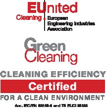 EUnited Cleaning Efficiency Certificate Label CMYK oth 01 - FREGADORA-ASPIRADORA KARCHER BD 70/75 W Classic Bp Pack 80Ah Li+FC 1.127-065.0 BATERIAS DE LITIO INCLUIDAS