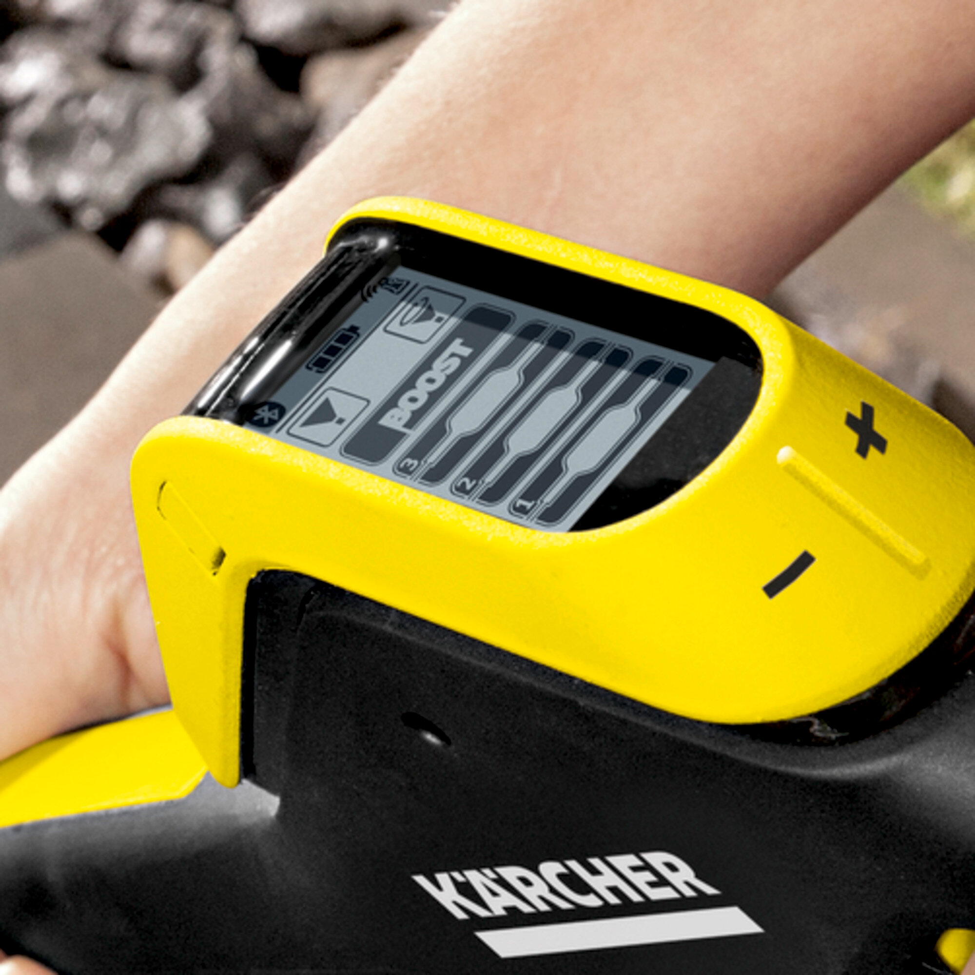 Pressure washer K 7 Premium Smart Control Home: Boost mode for additional power in your fight against dirt