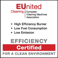 HDS EUnited Cleaning Efficiency Certificate Label oth 1 75810 CMYK 1 - LIMPIADORA DE ALTA PRESIÓN CON AGUA CALIENTE DE LA GAMA SUPERIOR HDS 13/20-4 SX 1.071-936.0