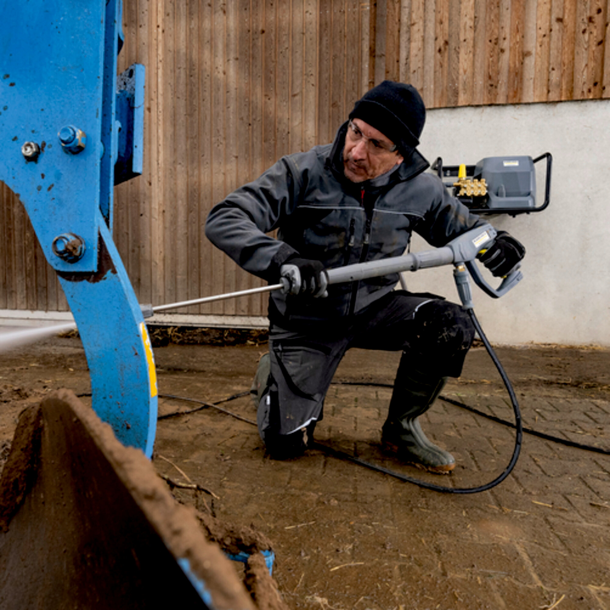 Manguera de 10 metros Karcher para usar con Equipo de lavado de alta  presión serie HD