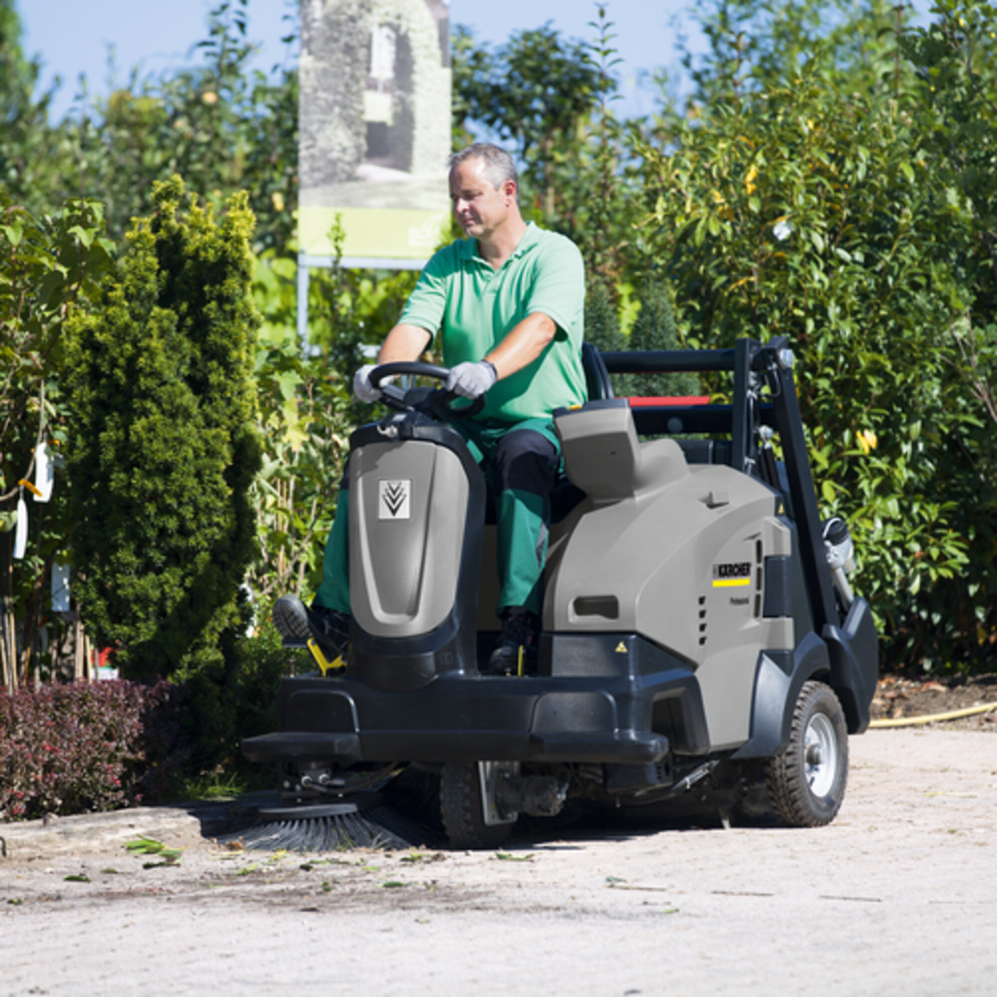 Zameták Zametací stroj KM 105/110 R G+KSSB: Učiaci systém