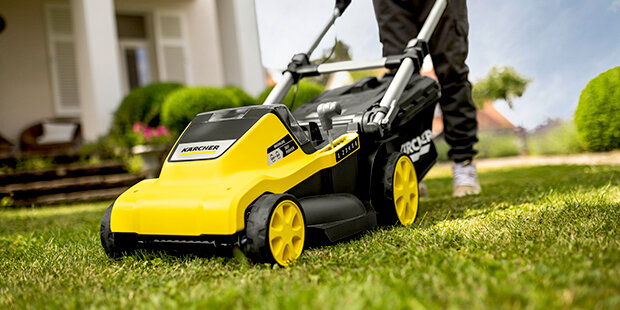 Kärcher  Akku-Rasenmäher