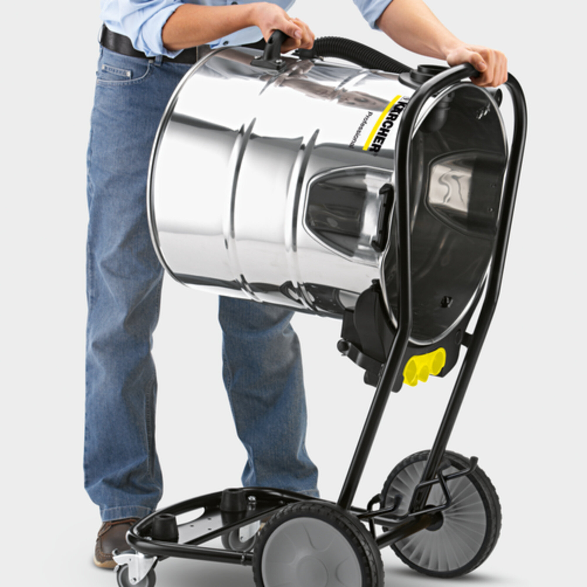 Wet and dry vacuum cleaner NT 70/3 Me Tc: Tilting chassis