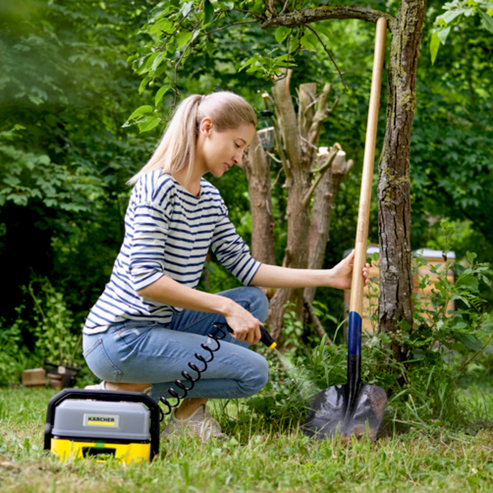 Mobile Outdoor Cleaner OC 3: Efektívny, ale jemný nízky tlak