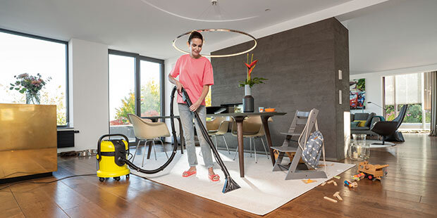 Karcher - Poignée de flexible - Pièces détachées aspirateur - Rue