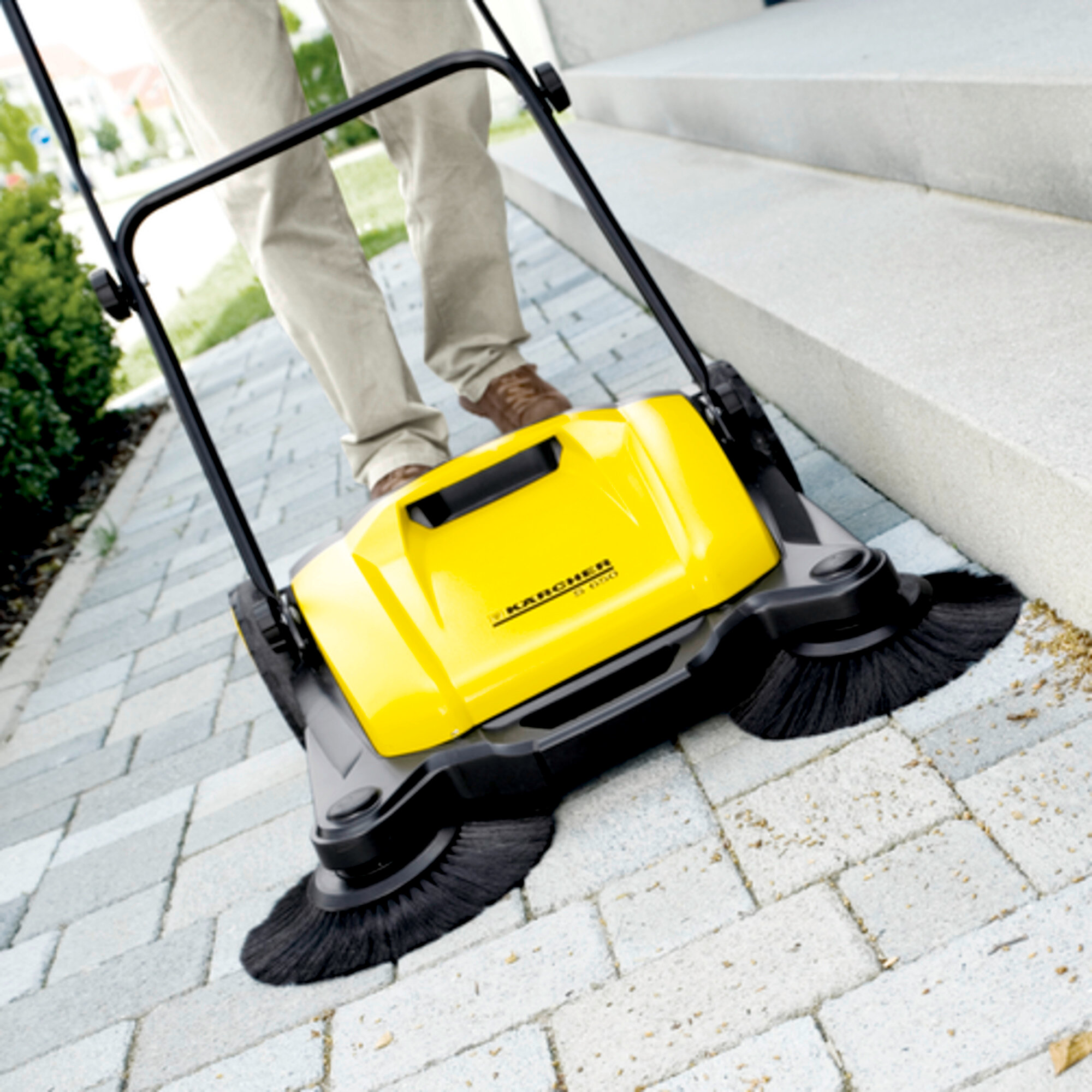 Barredora Manual Karcher S6 Uso Profesional Dimm Color Amarillo