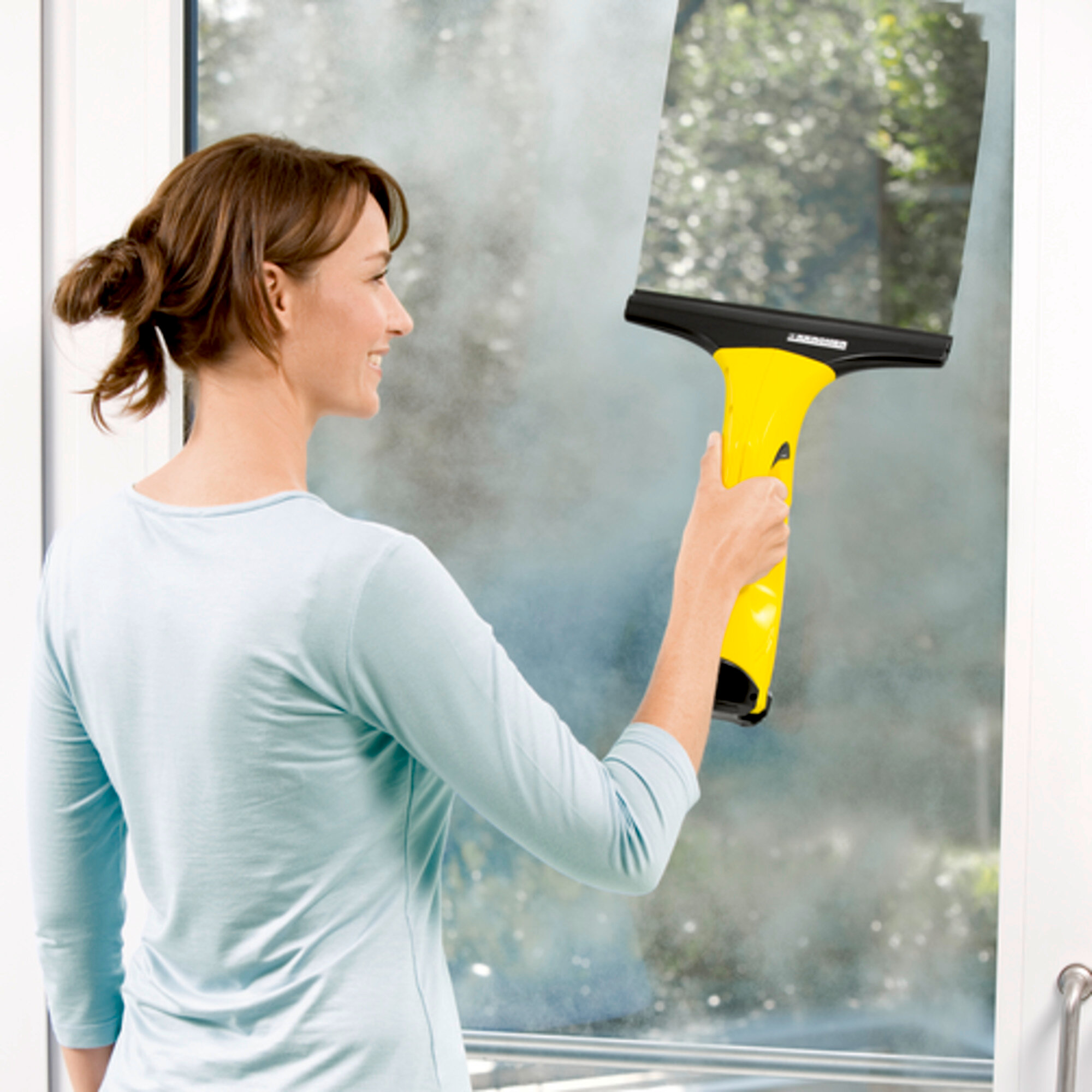 Karcher Wv 1 Kit De Botella De Spray Limpiacristales, Gris