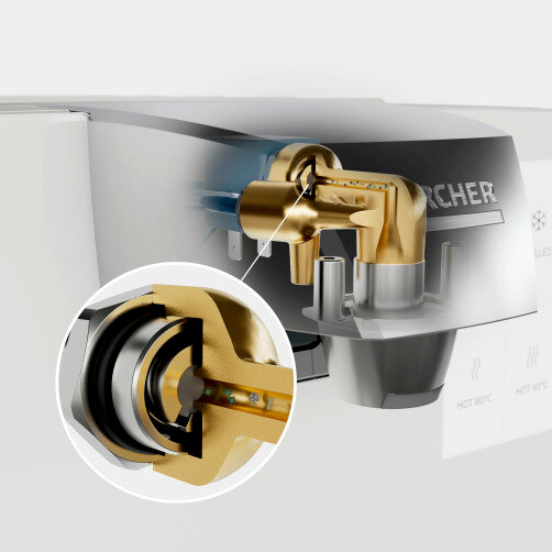 Dystrybutor wody Dystrybutor wody WPD 45 Pure Sparkle biały: GermLock™