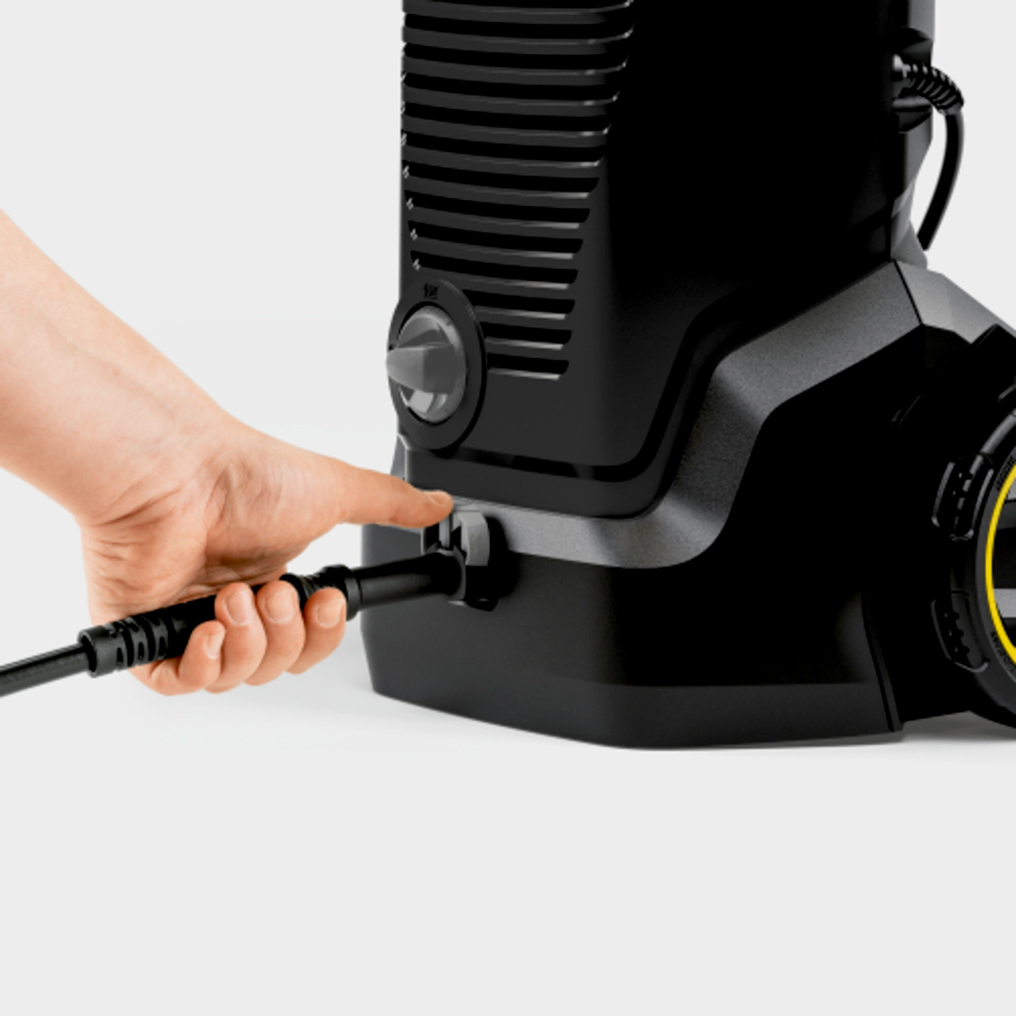 K 6 Black T5 pressure washer: Quick Connect system