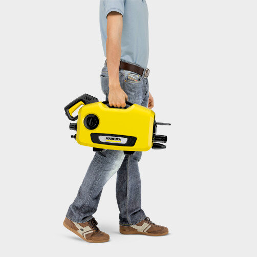 高圧洗浄機 K 2 サイレント: コンパクトで軽量