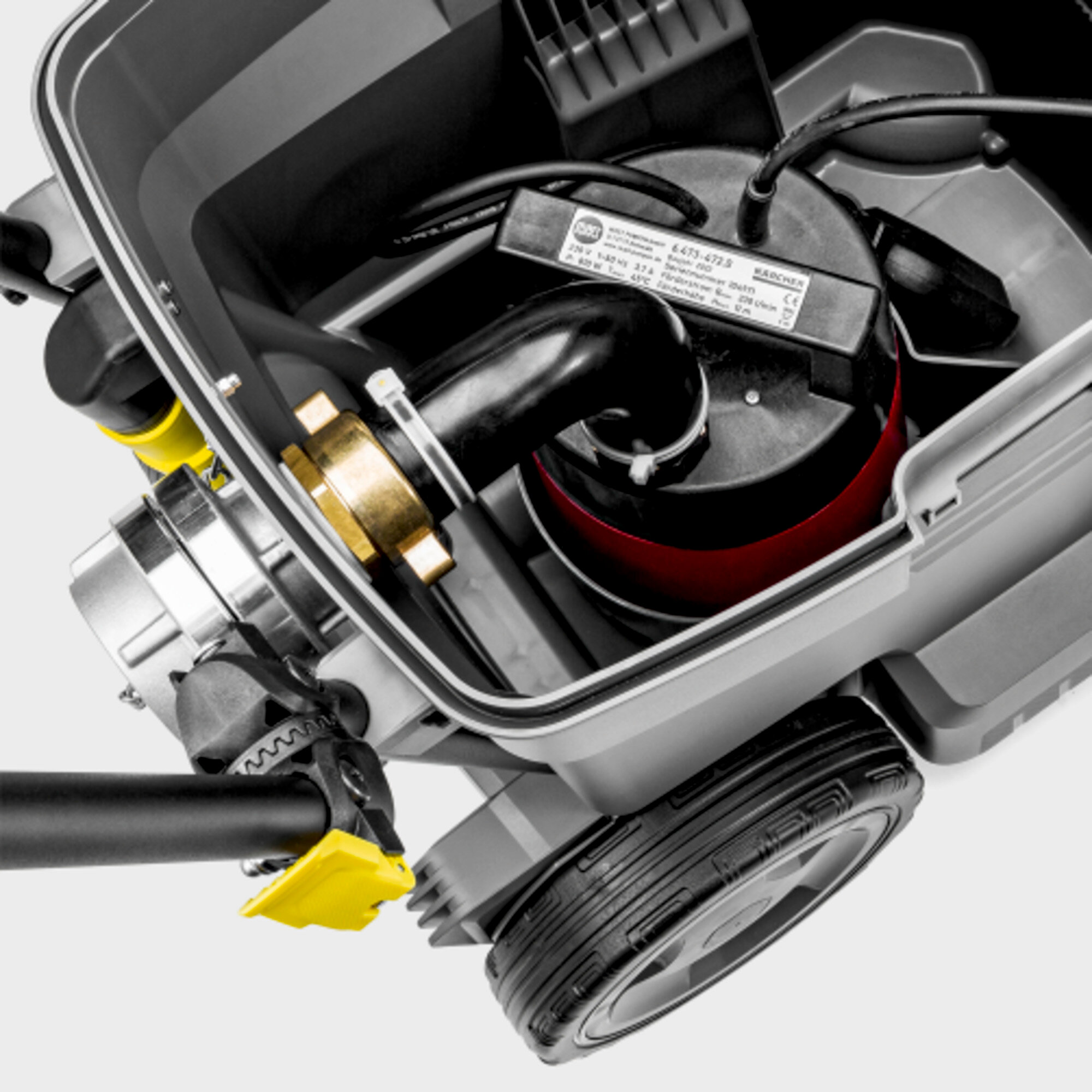 Odkurzacz uniwersalny NT 50/1 Mwf: Zintegrowana pompa brudnej wody