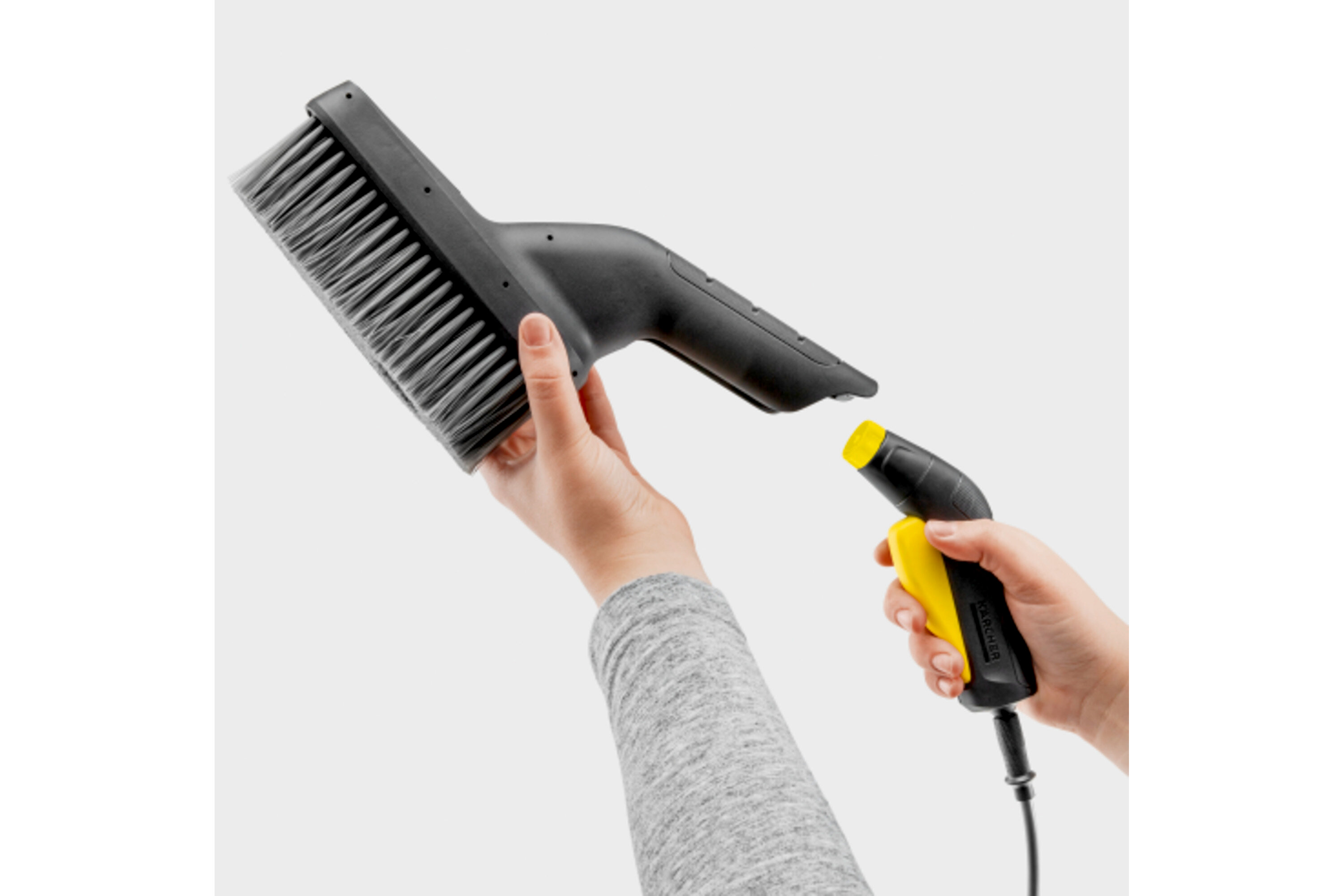  Wash brush: Mountable on the trigger gun