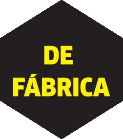 Luz de foco azul - de fábrica