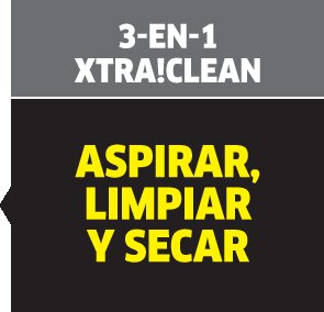 Fregadora aspiradora eléctrica sin cable FCV 4