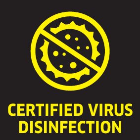 picto certified virus disinfection CMYK oth 01 EN CI20 - LIMPIADORA DE ALTA PRESIÓN CON AGUA CALIENTE DE LA GAMA SUPERIOR HDS 13/20-4 SX 1.071-936.0