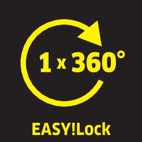 picto easylock oth 1 EN CI15 98602 CMYK 1 1 - LIMPIADORA DE ALTA PRESIÓN KARCHER HD 10/25-4 S Classic Ref 1.367-402.0