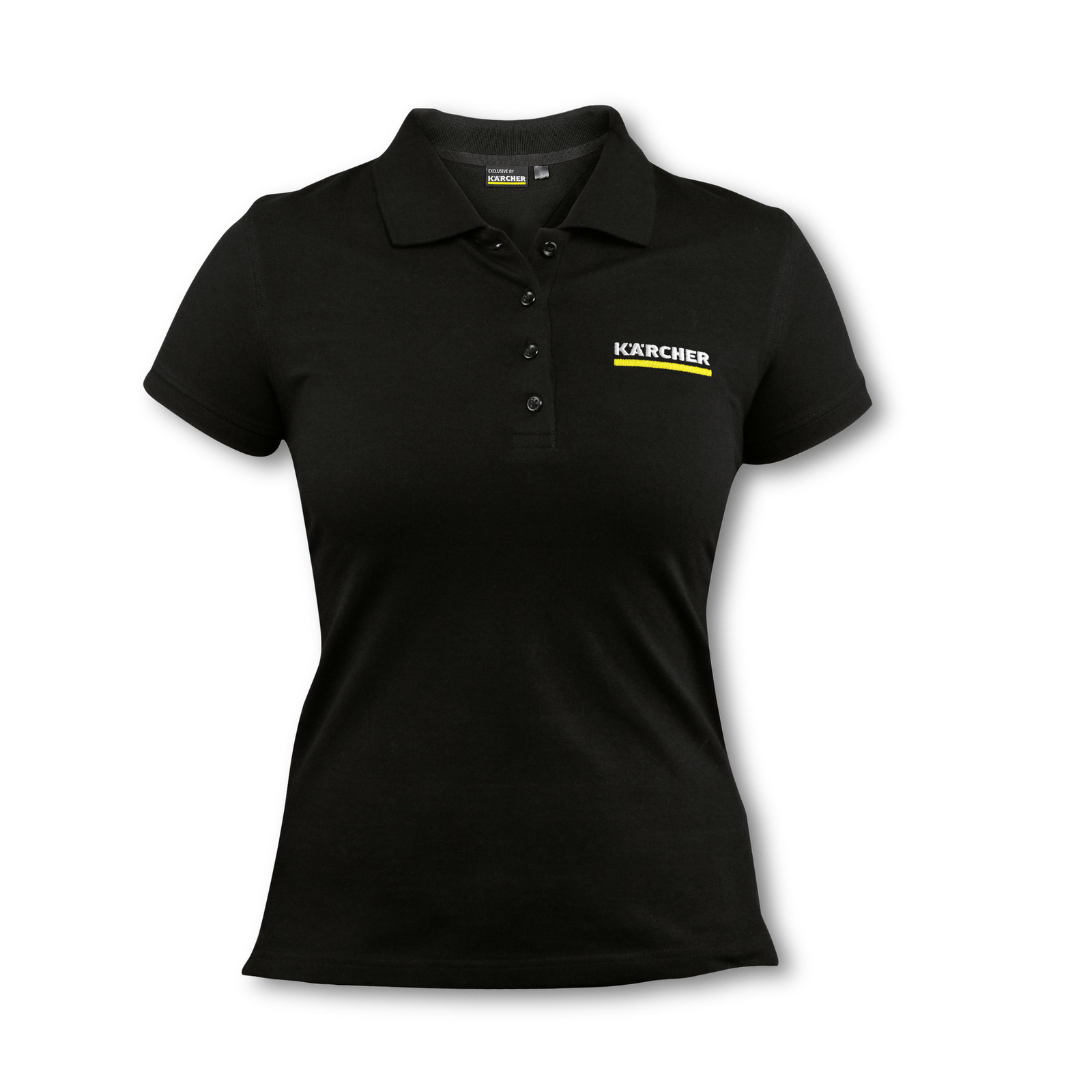 Kärcher - Poloshirt Damen schwarz, Gr. XS