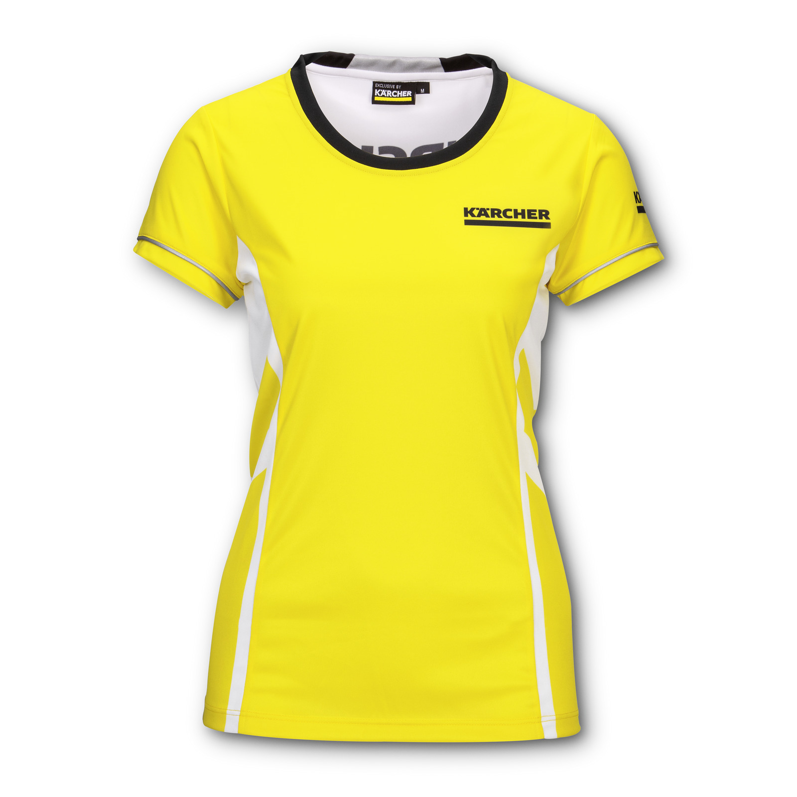 Kärcher - Sport-Funktionsshirt Damen, Gr. XXL, gelb/weiß