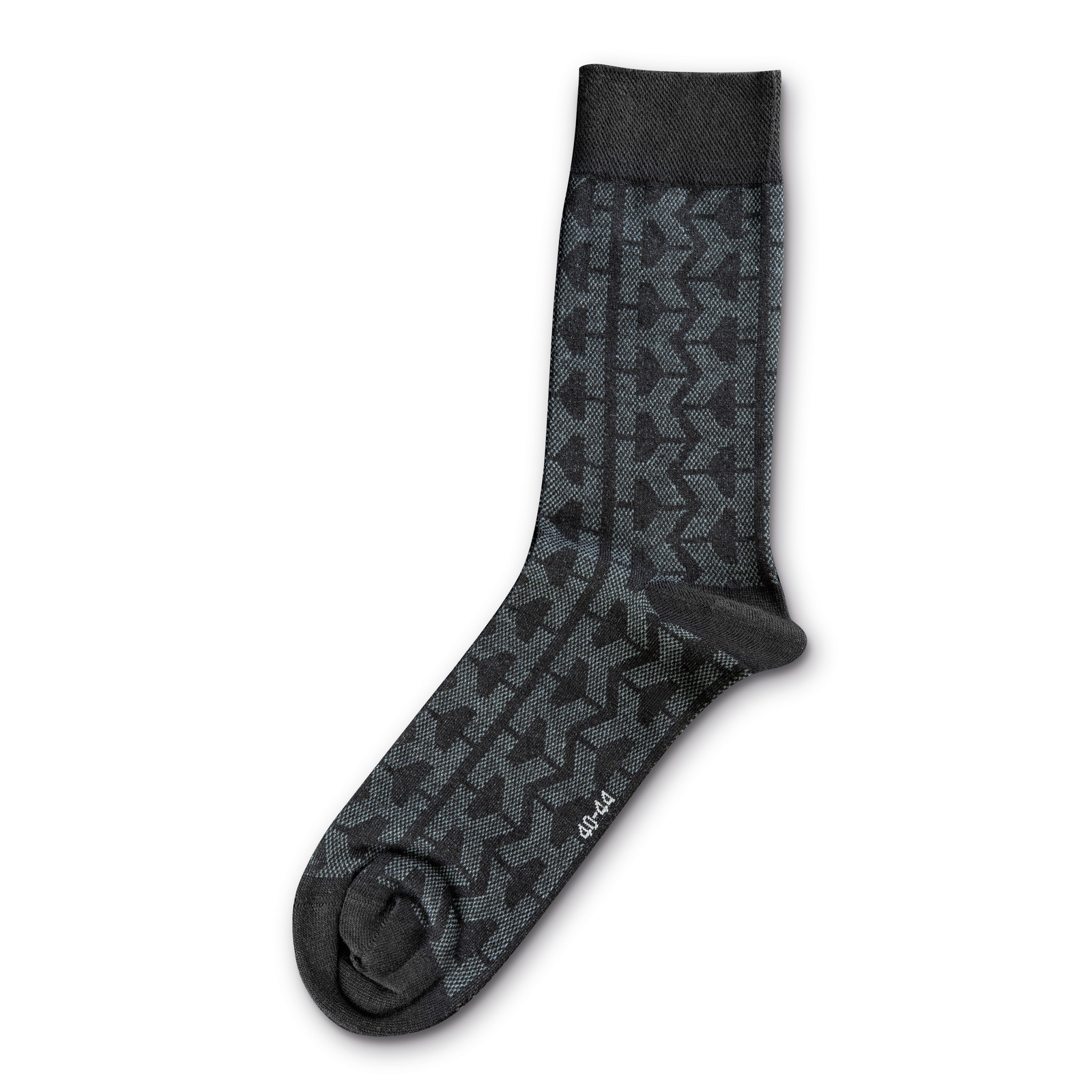 Kärcher - Socken K-LINE Black Pattern, Grösse 45-48