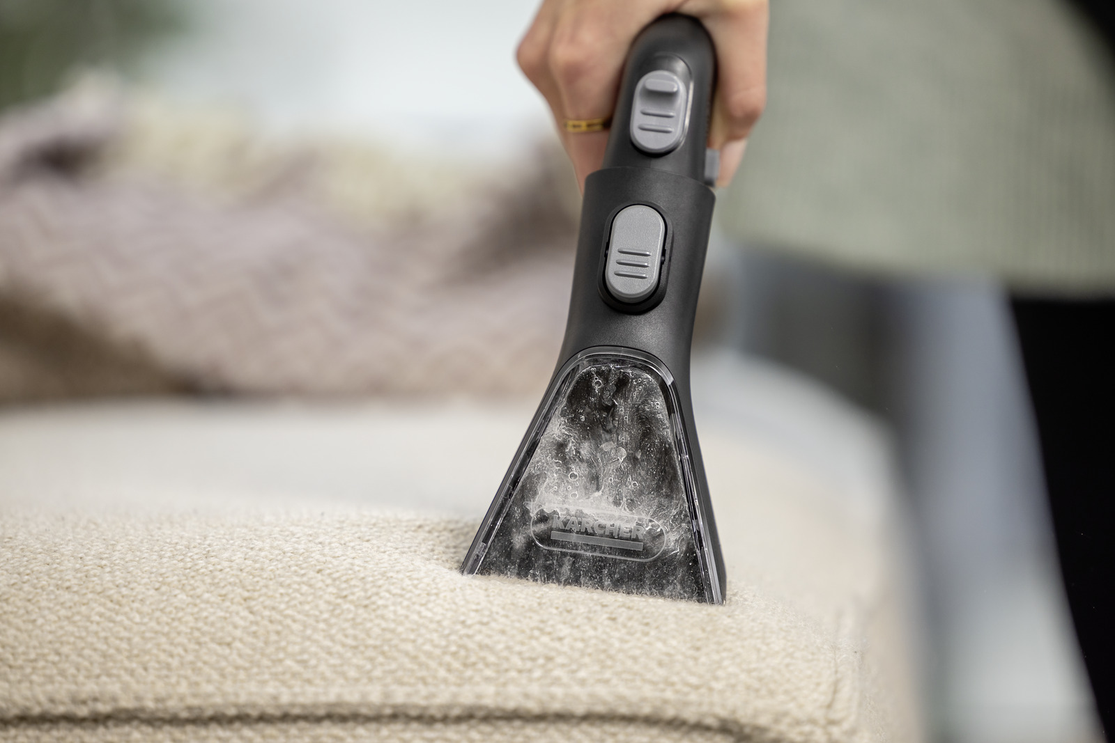 Filtre Plissé Plat Pour Aspirateur Kärcher SE 6 Signature Line - Neuf, Couleur Orange