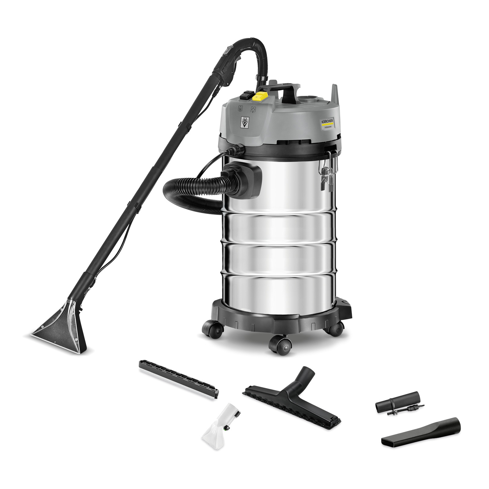 Image of KARCHER Lavatappeti e lavamoquette professionale Puzzi 4/30 Classic - Max. prestazioni di area: 10 16 m²/h - Portata aria: 31 l/s - Aspirazione: 170 mbar
