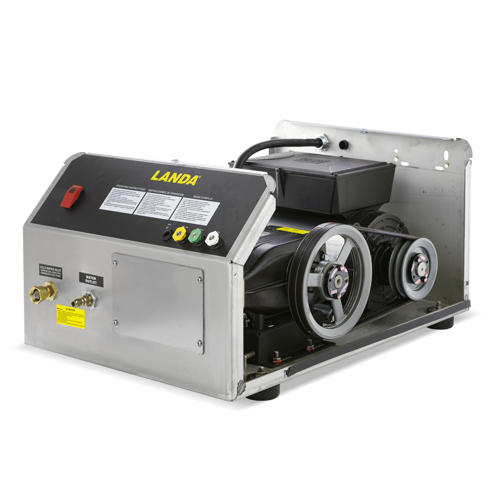 Landa SEA3-11024D SS Cold Water Electric Pressure Washer