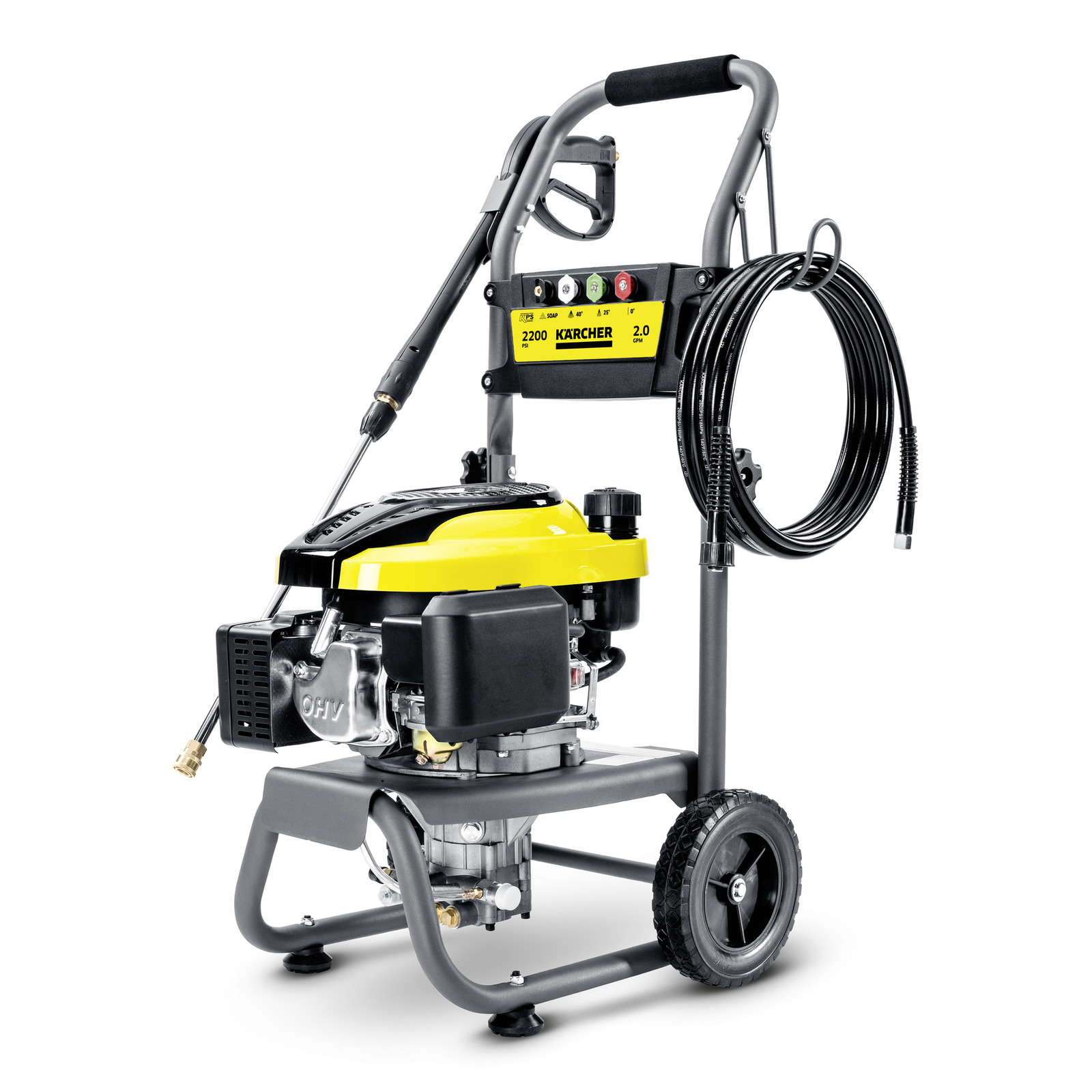 G 2200 Gas Powered Pressure Washer, 2200 PSI, 1.107-279.0