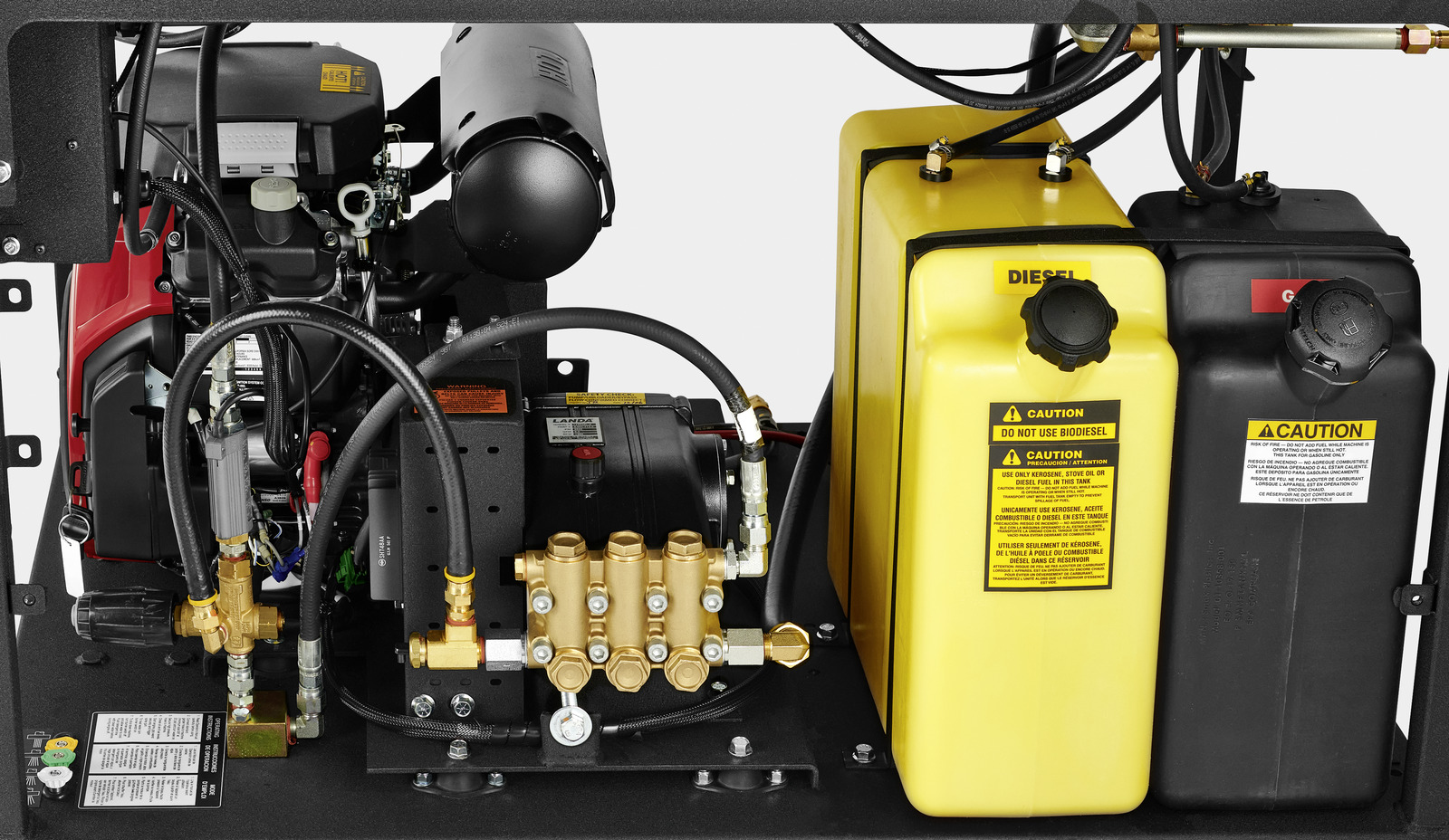 Landa PGDC4-35324E Hot Water Gas Pressure Washer