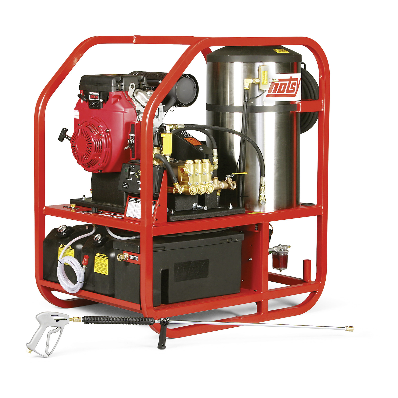 Gas or Diesel Powered Hot Water Cleaning Equipment