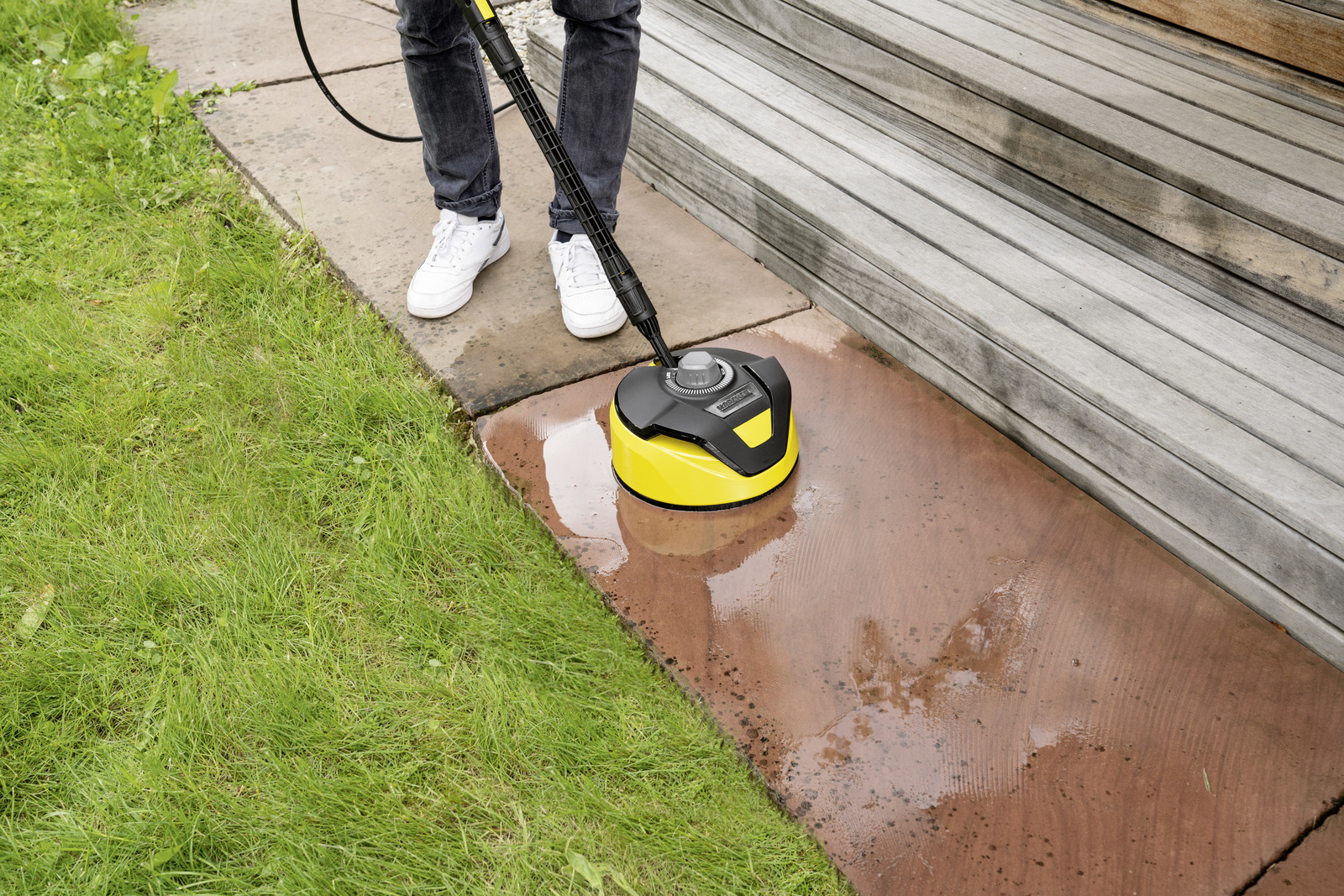 Karcher 1.324-684.0 2000 PSI 1.55 GPM K 5 Premium Smart Control CHK Cold Water Electric Pressure Washer Plus Surface Cleaner