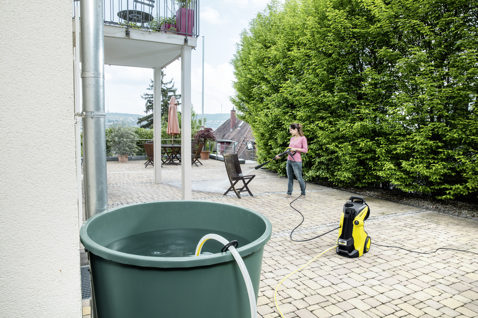 Kärcher Vysokotlakový čistič K 5 Premium Power Control Flex Suction Kit