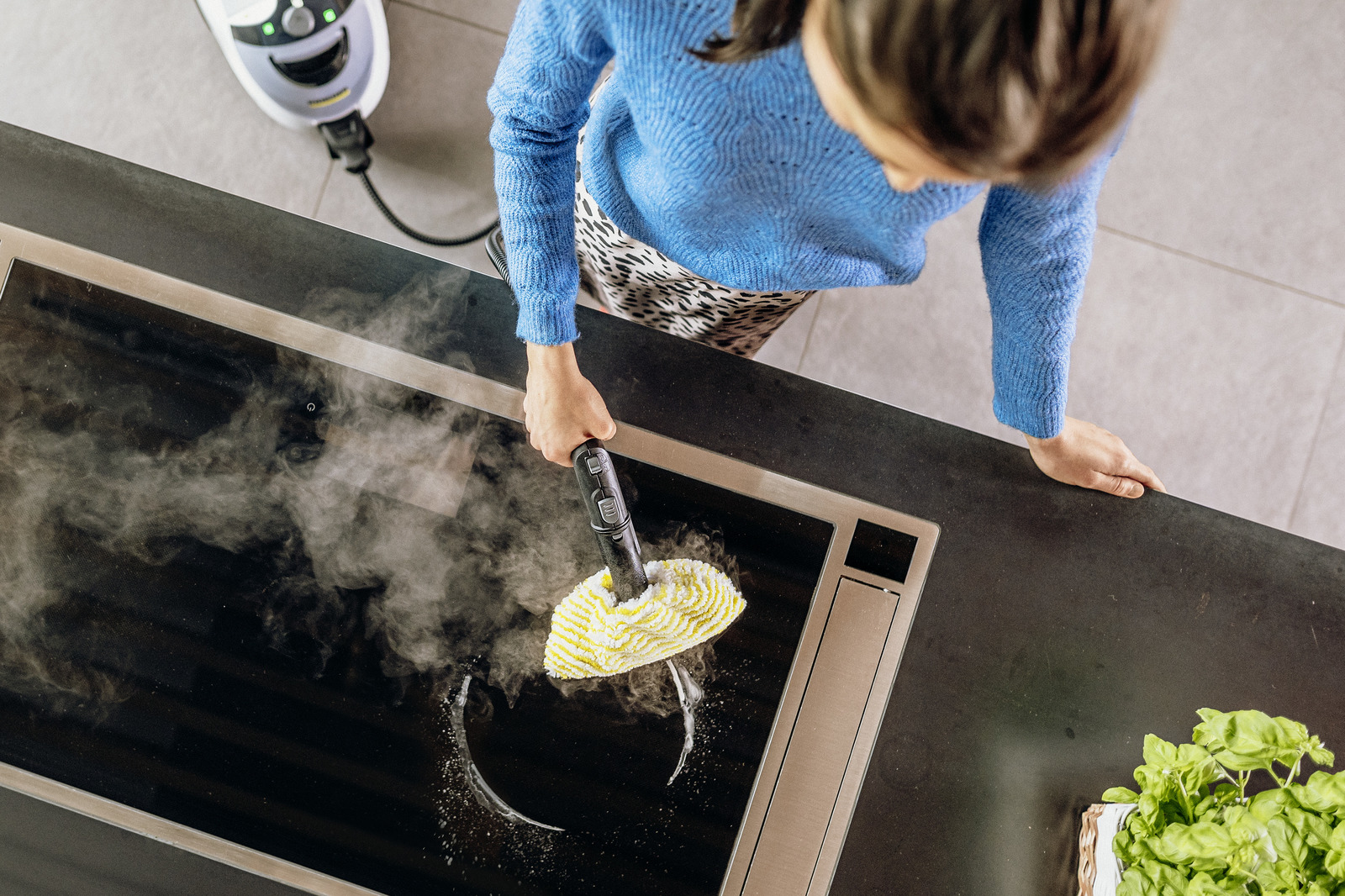 Kärcher SC5 Easy Fix nettoyeur vapeur + Set de nettoyage microfibre pour  cuisine accessoire pour nettoyeurs vapeur Easy Fix : : Cuisine et  Maison