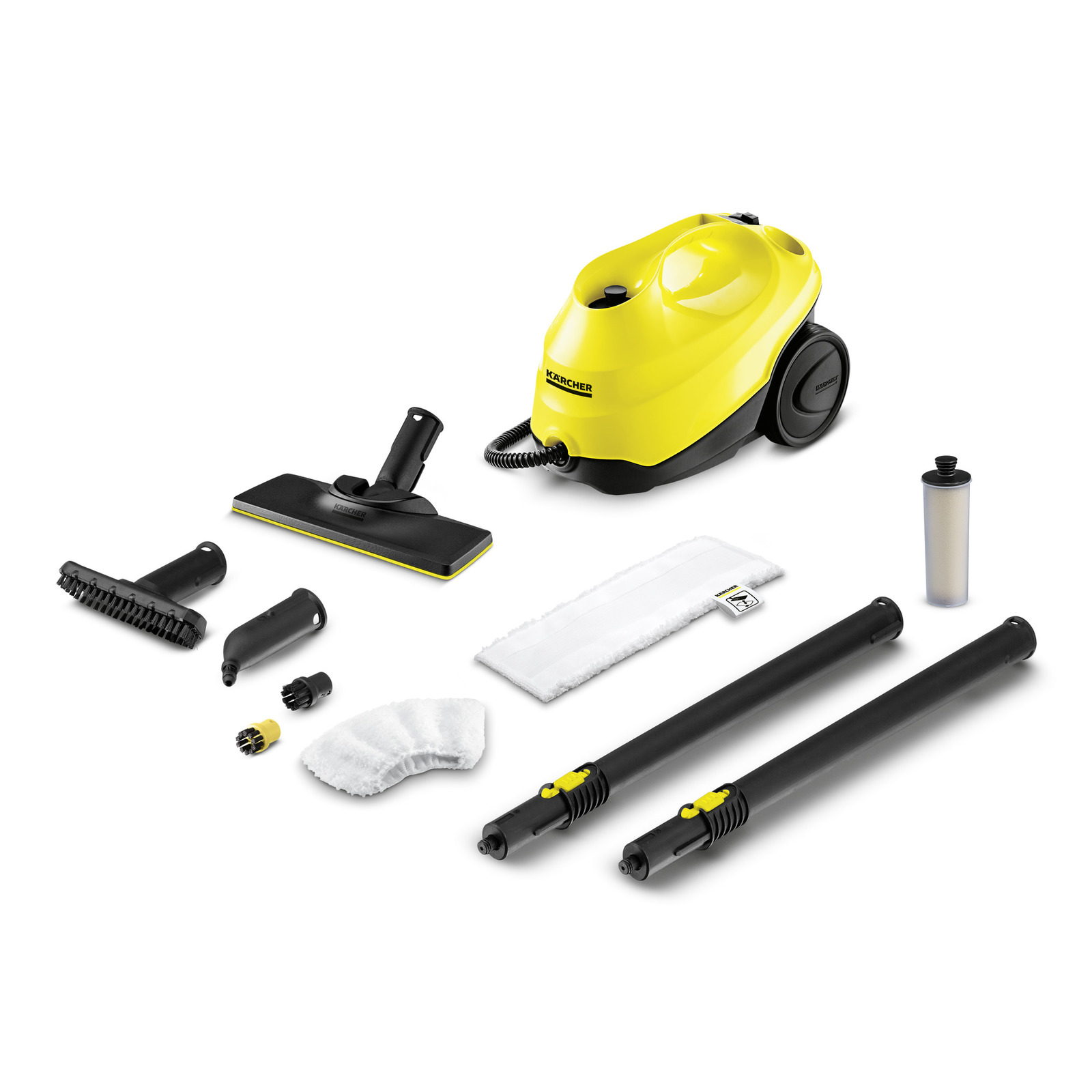 パステルオリーブ ケルヒャー(KARCHER) スチームクリーナー SC3 EasyFix イージーフィックス 1.513-117.0 掃除・除菌 