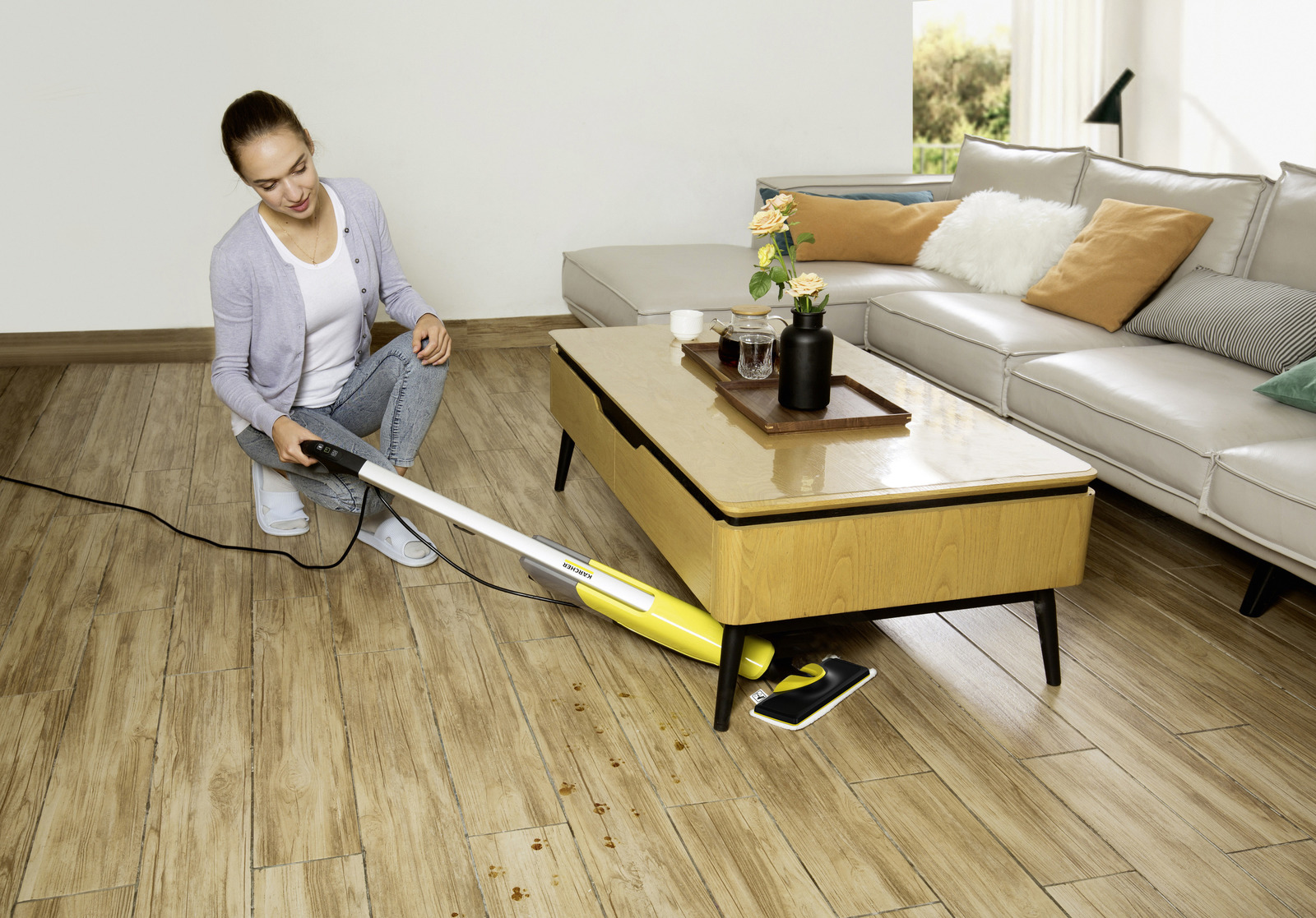 KARCHER ケルヒャー 家庭用フロアクリーナー FC3dー - 掃除機・クリーナー